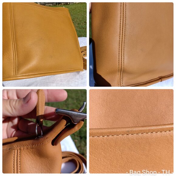 Vintage Coach 9816 Slim Duffle leather bag - Picture 8 of 10